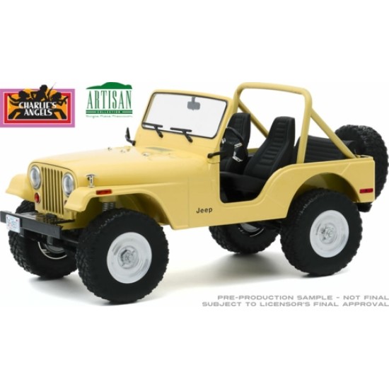 1/18 ARTISAN COLLECTION - CHARLIE'S ANGELS (1976-81 TV SERIES) - 1980 JEEP CJ-5