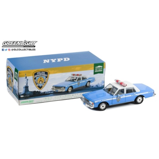 1/18 ARTISIAN COLLECTION - 1990 CHEVROLET CAPRICE NEW YORK POLICE DEPT (NYPD)