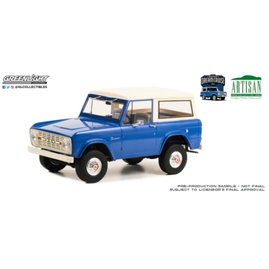 1/18 ARTISAN COLLECTION 1966 FORD BRONCO 26TH ANNUAL WOODWARD DREAM CRUISE FEATURED HERITAGE VEHICLE