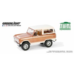 GL19144 - 1/18 ARTISAN COLLECTION - 1973 FORD BRONCO RANGER - HOT GINGER METALLIC GL19144 - 1/18 ARTISAN COLLECTION - 1973 FORD BRONCO RANGER - HOT GINGER METALLIC
