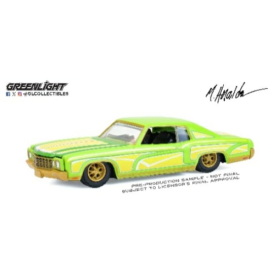 GL2020002 - 1/64 CHEVROLET MONTE CARLO LOWRIDER - MICHAEL HERALDA SPECIAL EDITION - HOBBY EXLCUSIVE
