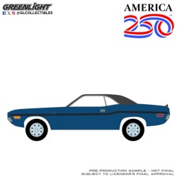 GL28180-A - 1/64 ANNIVERSARY COLLECTION SERIES 18 - AMERICAN 250 EDITION - DODGE CHALLENGER 1970