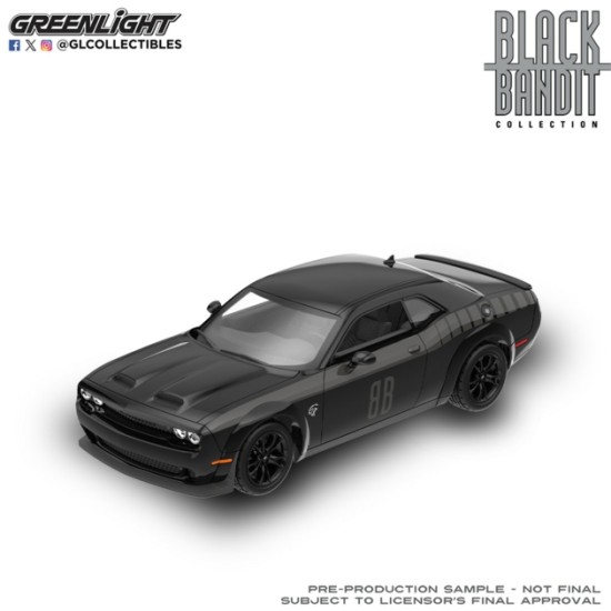 GL28190-A - 1/64 BLACK BANDIT SERIES 31 - 2017 DODGE CHALLENGER - SXT PLUS - COUPE (NEW TOOLING)