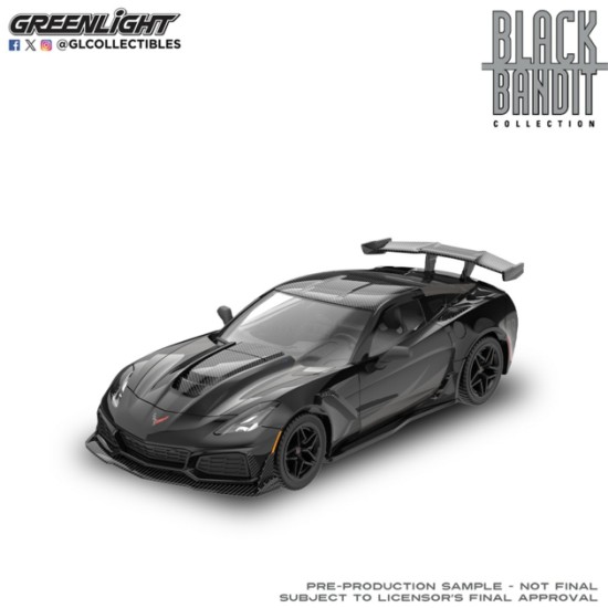 GL28190-E - 1/64 BLACK BANDIT SERIES 31 - 2019 CHEVROLET CORVETTE ZR1 - HARD TOP (NEW TOOLING)