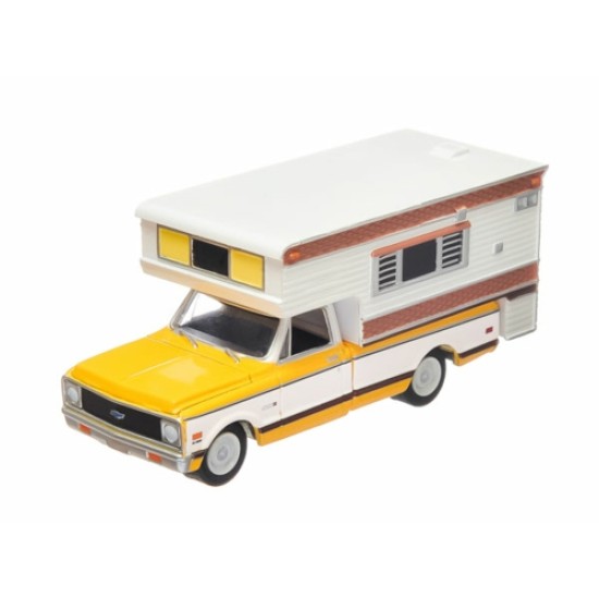 GL29765 - 1/64 CHEVROLET C20 - WITH LARGE CAMPER - EVERGREEN GL29765 - 1/64 CHEVROLET C20 - WITH LARGE CAMPER - EVERGREEN