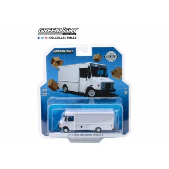 1/64 2019 MAIL DELIVERY VEHICLE - WHITE (HOBBY EXCLUSIVE) (R