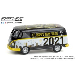 1/64 VOLKSWAGEN TYPE 2 PANEL VAN NEW YEAR 2021 (HOBBY EXCLUSIVE)