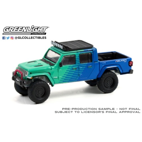 1/64 2021 JEEP GLADIATOR WITH OFF-ROAD PARTS FALKEN TYRES (HOBBY EXCLUSIVE)