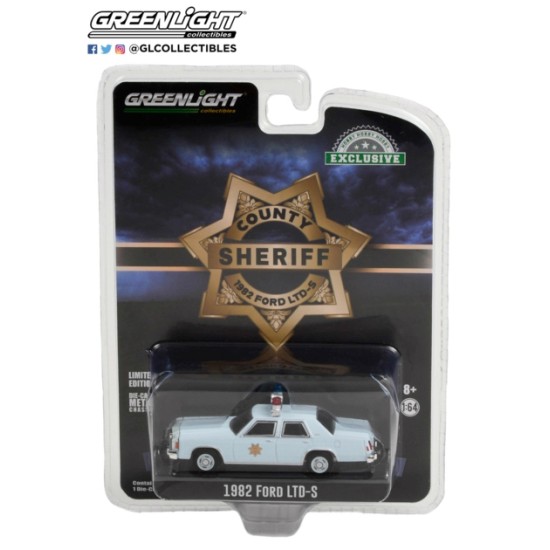 1/64 1982 FORD LTD-S COUNTY SHERIFF (HOBBY EXCLUSIVE)