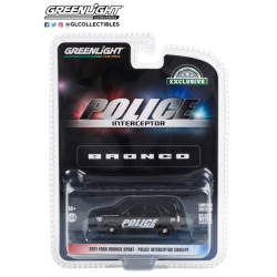 1/64 2021 FORD BRONCO SPORT POLICE INTERCEPTOR CONCEPT 30339