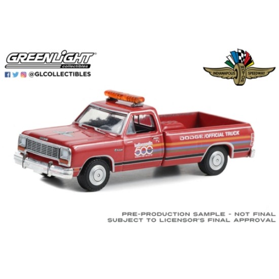 1/64 1987 DODGE RAM D-250 71ST ANNUAL INDY 500 MILE RACE DODGE OFFICIAL TRUCK (HOBBY EXCLUSIVE)