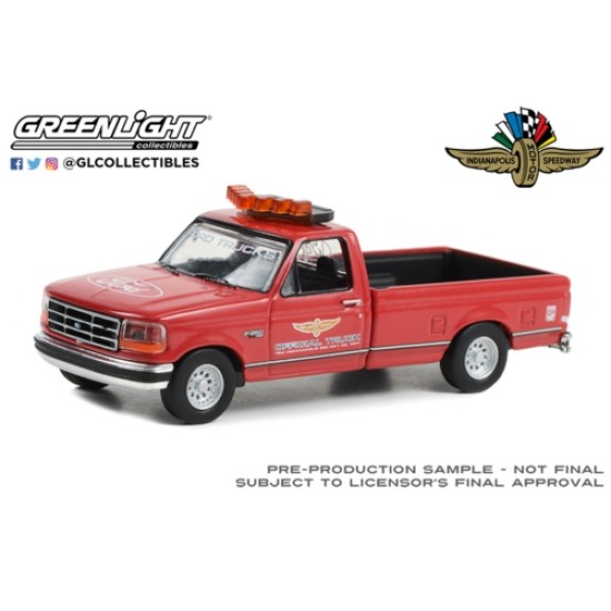 1/64 1994 FORD F-250 78TH ANNUAL INDY 500 MILE RACE OFFICIAL TRUCK RED
