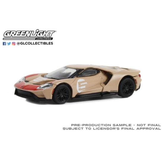 GL30413 - 1/64 2022 FORD GT - HOLMAN MOODY NO.5 HERITAGE EDITION - 1966 24 HOURS OF LE MANS FORD 1-2-3 SWEEP TRIBUTE (HOBBY EXCLUSIVE)