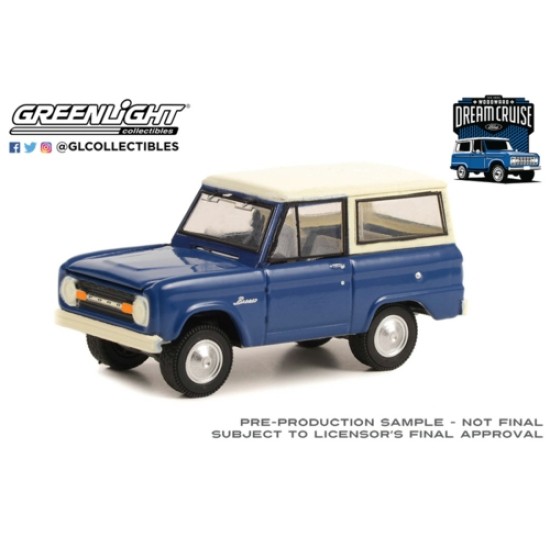 1/64 1966 FORD BRONCO 26TH ANNUAL WOODWARD DREAM CRUISE FEATURED HERITAGE VEHICLE (HOBBY EXCLUSIVE)