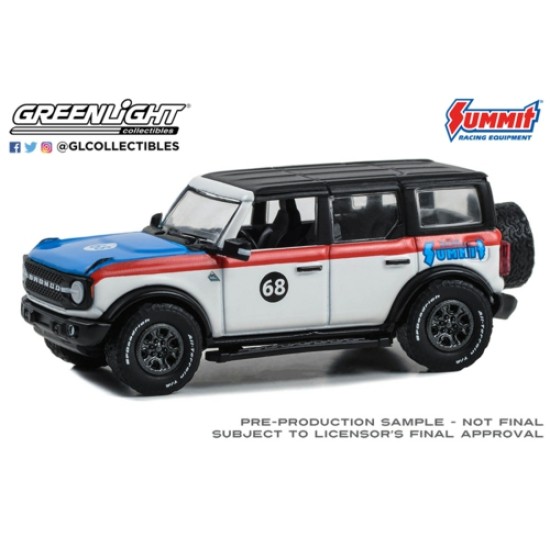 GL30447 - 1/64 2022 FORD BRONCO BLACK DIAMOND - SUMMIT RACING NO.68