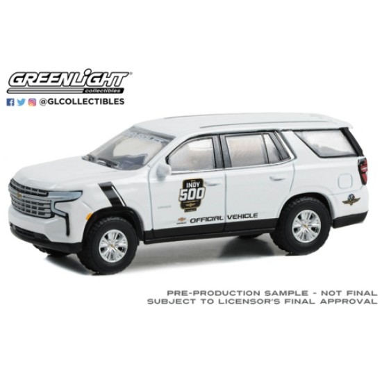 GL30458 - 1/64 2023 CHEVROLET TAHOE HIGH COUNTRY - 2023 107TH RUNNING OF THE INDIANAPOLIS 500 OFFICE VEHICLE (HOBBY EXLCUSIVE)