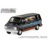 1/64 VANNIN' - 1977 DODGE B-100 CUSTOM VAN - MOUNTAIN SUNRISE DECORATION 30475