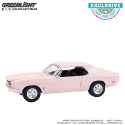 GL30538 - 1/64 FORD MUSTANG COUPE 1968 - FORD RAINBOW OF COLOURS - WEST COAST USA SPECIAL EDITION MUSTANG - HOT PINK (HOBBY EXCLUSIVE)