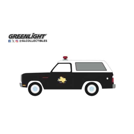 GL30541 - 1/64 HOT PURSUIT - DODGE RAMCHARGER 1978  - TEXAS DEPARTMENT OF PUBLIC SAFETY - HOBBY EXCLUSIVE