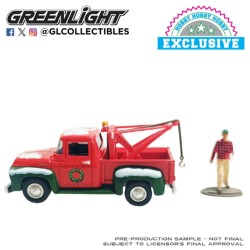 GL30564-B - 1/64 CHRISTMAS 2025 SERIES - LIMITED EDITION - FORD F-100 TOW TRUCK 1956 - WITH MECHANIC FIGURE (HOBBY EXCLUSIVE) GL30564-B - 1/64 CHRISTMAS 2025 SERIES - LIMITED EDITION - FORD F-100 TOW TRUCK 1956 - WITH MECHANIC FIGURE (HOBBY EXCLUSIVE)