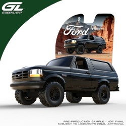 GL30623 - 1/64 FORD BRONCO XLT 1996 - BLACKOUT - LIFED - HOBBY EXCLUSIVE