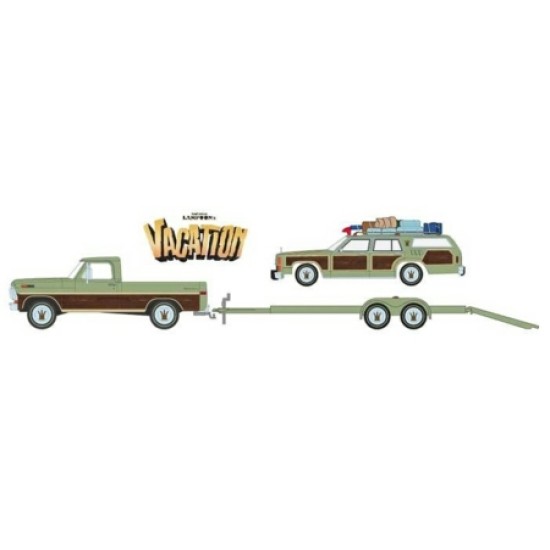 GL31040-A - 1/64 HITCH AND TOW SERIES 4 FORD F-100 NATIONAL LAMPOONS VACATION (1983)