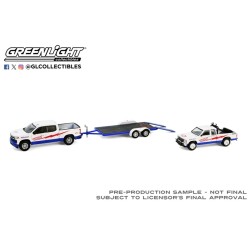 1/64 2023 CHEVROLET SILVERADO 1500 AND 1989 S-10 BAJA-AMERICAN WITH TRAILER