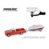 GL32330-A - 1/64 HITCH AND TOW SERIES 33 - 1967 DODGE D-100 WITH BOAT AND TRAILER