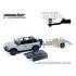 GL32330-D -  1/64 HITCH AND TOW SERIES 33 - 2021 FORD BRONCO 4-DOOR BADLANDS IN CACTUS GREY WITH UTILITY TRAILER AND MOTORCYCLE