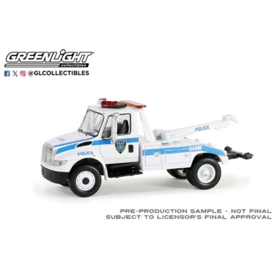 GL33250-A - 1/64 H.D. TRUCKS SERIES 25 -  2019 INTERNATIONAL DURASTAR 4400 TOW TRUCK - PORT AUTHORITY OF NEW YORK AND NEW JERSEY POLICE SOLID PACK
