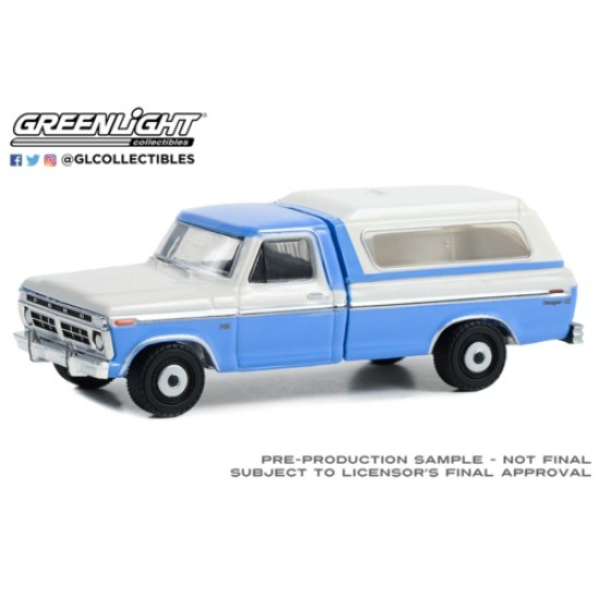 1/64 1975 FORD F-100 RANGER XLT WITH CAMPER SHELL WIND 35260-B