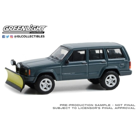 1/64 2000 JEEP CHEROKEE SPORT WITH SNOW PLOW 35260-E