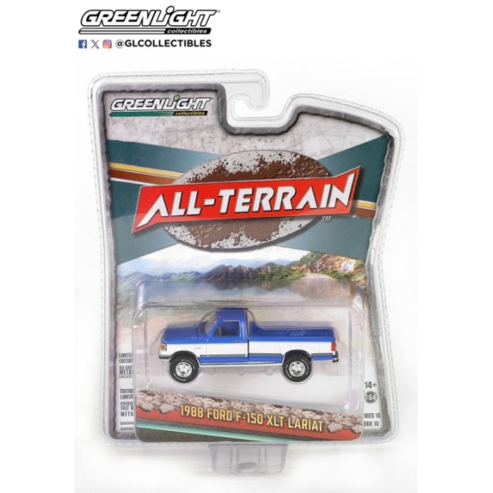 1/64 ALL TERRAIN SERIES 15 1988 FORD F-150 XLT LARIAT 35270-D