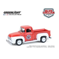 1/64 BLUE COLLAR COLLECTION SERIES 14 - 1954 FORD F-100 - RED CROWN 35300-A