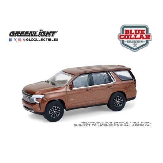 GL35300-E - 1/64 BLUE COLLAR COLLECTION SERIES 14 - 2022 CHEVROLET TAHOE - AUBURN METALLIC GL35300-E - 1/64 BLUE COLLAR COLLECTION SERIES 14 - 2022 CHEVROLET TAHOE - AUBURN METALLIC