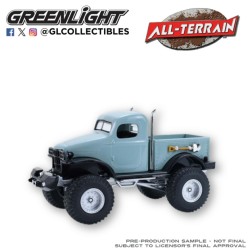GL35310-A - 1/64 ALL TERRAIN SERIES 17 - MILITARY HALF TON 4X4 1974  - SLATE BLUE