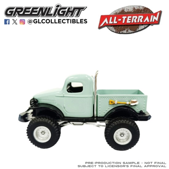 GL35310-A - 1/64 ALL TERRAIN SERIES 17 - MILITARY HALF TON 4X4 1974 - SLATE BLUE GL35310-A - 1/64 ALL TERRAIN SERIES 17 - MILITARY HALF TON 4X4 1974 - SLATE BLUE