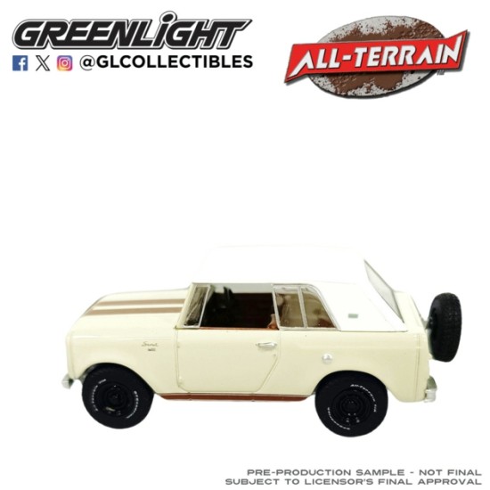 GL35310-B - 1/64 ALL TERRAIN SERIES 17 - INTERNATIONAL SCOUT 800 SPORTOP 1967 - CREAM AND BROWN GL35310-B - 1/64 ALL TERRAIN SERIES 17 - INTERNATIONAL SCOUT 800 SPORTOP 1967 - CREAM AND BROWN