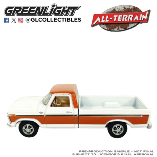 GL35310-D - 1/64 ALL TERRAIN SERIES 17 - FORD F150 RANGER XLT 1977 - ORANGE AND WHITE GL35310-D - 1/64 ALL TERRAIN SERIES 17 - FORD F150 RANGER XLT 1977 - ORANGE AND WHITE