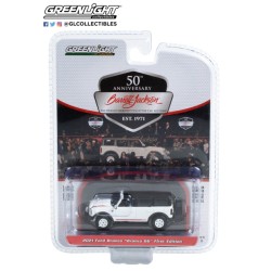1/64 BARRETT-JACKSON 'SCOTTSDALE EDITION' SERIES 11 2021 FORD BRONCO BRONCO 66 FIRST EDITION (LOT NO.3001) OXFORD WHITE WITH BLACK ROOF 1/64 BARRETT-JACKSON 'SCOTTSDALE EDITION' SERIES 11 2021 FORD BRONCO BRONCO 66 FIRST EDITION (LOT NO.3001) OXFORD WHITE WITH BLACK ROOF