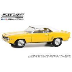 1/64 BARRETT-JACKSON 1969 CHEVROLET CAMARO Z/28 (LOT NO.1043) 37290-D 1/64 BARRETT-JACKSON 1969 CHEVROLET CAMARO Z/28 (LOT NO.1043) 37290-D