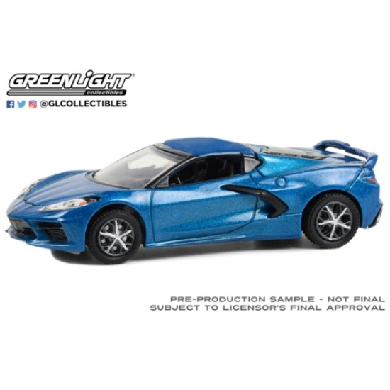 1/64 BARRETT-JACKSON 2020 CHEVROLET CORVETTE C8 STINGRAY 2LT LOT NO.1259 37290-E