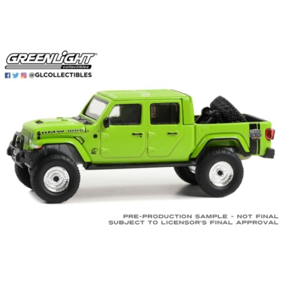 1/64 BARRETT-JACKSON 2021 JEEP GLADIATOR HELLEPHANT (LOT NO.1450.2) 37290-F