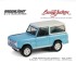 1/64 BARRETT-JACKSON 1966 FORD BRONCO CUSTOM SUV BLUE SCOTTSDALE 2024 37320-A