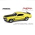 1/64 BARRETT-JACKSON 1969 FORD MUSTANG BOSS 302 YELLOW SCOTTSDALE 2024 37320-B