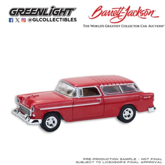 GL37330-A - 1/64 BARRETT-JACKSON SERIES 16 - 1955 CHEVROLET NOMAD CUSTOM WAGON (PALM BEACH 2022) GL37330-A - 1/64 BARRETT-JACKSON SERIES 16 - 1955 CHEVROLET NOMAD CUSTOM WAGON (PALM BEACH 2022)