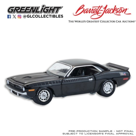 GL37330-E - 1/64 BARRETT-JACKSON SERIES 16 - 1970 PLYMOUTH CUDA AAR GL37330-E - 1/64 BARRETT-JACKSON SERIES 16 - 1970 PLYMOUTH CUDA AAR