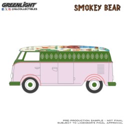 GL38090-D - 1/64 SMOKEY BEAR SERIES 5 - VOLKSWAGEN TYPE 2 PANEL VAN 1972 - ITS YOUR FOREST, TAKE CARE OF IT