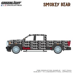 GL38090-F - 1/64 SMOKEY BEAR SERIES 5 - GMC SIERRA 2500 HD SLE 2023 - THINK, THINK, THANKS