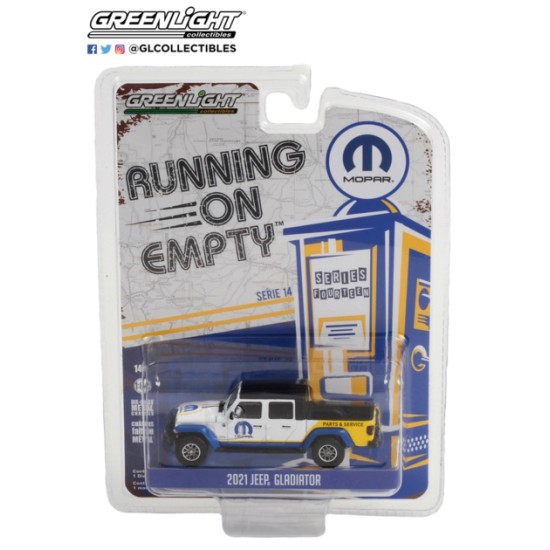 1/64 RUNNING ON EMPTY SERIES 14 - 2021 JEEP GLADIATOR MOPAR PARTS AND SERVICE